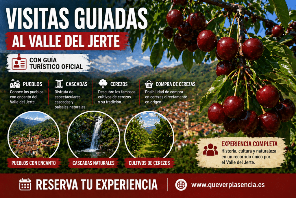 5 Experiencias Únicas en el Norte de Extremadura para un Viaje Inolvidable 1 excursión Valle del Jerte con guía